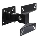 Maxicom M-37 Tv Stand Wall Mount Stand For 14" To 25", 180 Degree Rotation Led Bracket Power Revolving Tv Stand (black) - Image 4