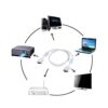 VGA Male To Male Cable 5Meter, Support Laptop Pc/Monitor/Lcd/Led, Plasma, Projector, Tft. Vga To Vga Converter Adapter Cable (White) - Image 3