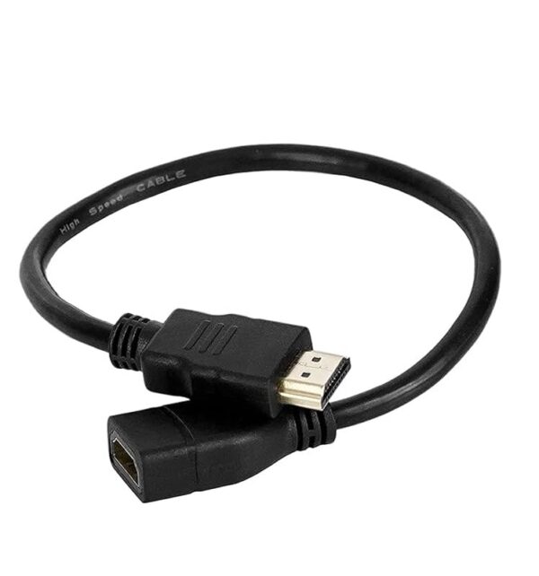 HDMI Male to Female Extension Cable for fire tv Stick, Laptop/PC, LCD/LED TV, Xbox, PS3/PS4- Color(20cm)