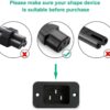Computer Power Cable 3mtr for Desktops PC and Printers/Monitor SMPS  Black - Image 3