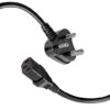 Desktop Power Cable, 3 Pin Type Connector, 350W Max Load Capacity, 1.2M Length(Black) - Image 3