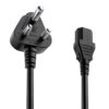 Desktop Power Cable, 3 Pin Type Connector, 350W Max Load Capacity, 1.2M Length(Black) - Image 2
