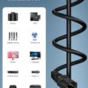 Computer Male to Female Extension Cord (1.5Mtr ), 18AWG 10A for Computer, Printer, SMPS, Monitor, Server, Display - Image 2