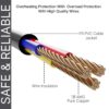 Computer Power Cable 3mtr for Desktops PC and Printers/Monitor SMPS  Black - Image 4