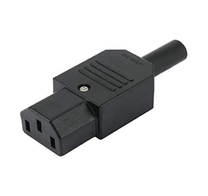 IEC320 C14 Male + C13 Female Inline Adapter Plug Power Socket Connectors 3 Pins Terminals Panel Mount,AC 250V 10A - Image 3