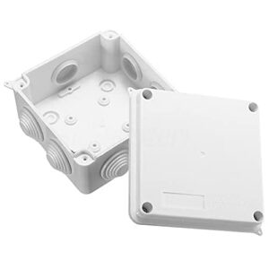Waterproof PVC Square Junction Box for CCTV Cameras IP65