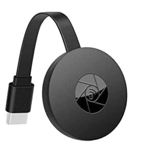 4K WiFi Mobile to TV Connector Miracast Screen Mirroring Casting External Antenna for Stable Signal & Easy Plug-and-Play (HDMI DONGLE)