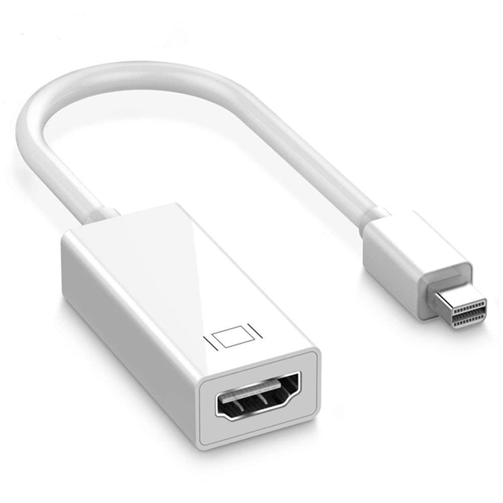 High-Speed Updated Mini DisplayPort Thunderbolt to HDMI Adapter for Unibody MacBook Pro iMac MacBook Air Mac Mini Laptop