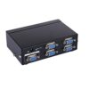 1Goal 4 Port VGA Splitter Sharing Switch Box - 4 PC to 1 Monitor and Speaker System - Image 4