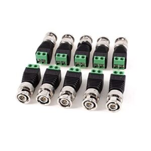 BNC Connectors Screw Type (GREEN) for CCTV Camera