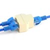 RJ45 Splitter, Ethernet Splitter, RJ45 Splitter Adapter LAN Network Internet Splitter 1 to 2, Ethernet Cable &LAN Internet Splitter for Cat5 Cat5e Cat6 Cat 7 - Image 2