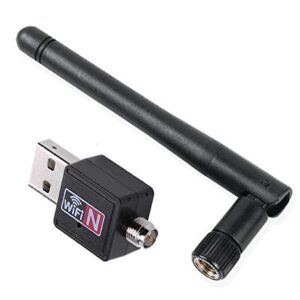 USB WiFi Dongle Wireless Adapter 802.11n/g/b with Antenna for All PC, Laptops , 900Mbps
