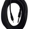 1.5 Mtr Mono 6.35 mm 1/4-inches P38 Male to EP 3.5 mm Stereo Audio Jack Amplifier Guitar Cable, Black - Image 3