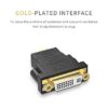 HDMI Male to DVI 24+5 Female Converter Gold-Plated 1080P HDMI to DVI Adapter Compatible with Laptop/PC/ PS3/4/TV/STB.- TD-502H - Image 5