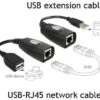 RJ45 150ft USB Male to Female Over Cat5/5e/6 Extension Adapter - Image 4