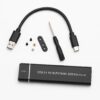 10Gbps SSD Enclosure | M.2 NVMe Enclosure USB 3.1 Type-C | Aluminum External Enclosure for 2230/2242/2260/2280 M & B+M Key SSD – Tool-Free Portable Adapter for Laptop, PC, Android - Image 5