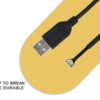 USB 2.0 morpho cable, morpho device cable for Mso 1300 E/E2/E3 Biometric Finger Print Scanner morpho USB cable (USB 2.0),Black - Image 4