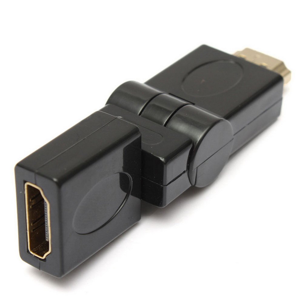 HDMI Male to Female Adapter Angle Convertor 360 Degree Swivel Rotating - Image 3