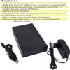 in1 USB 3.0 External Hard Drive Casing for 3.5" Sata Hard Drives Dual 2.5 inch and 3.5 inch HDD Enclosure (Black) - Image 4