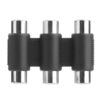 3-RCA Female to Female Audio Video Coupler Adapter Extender Jointer - Image 2