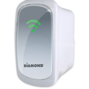Diamond Multimedia Dual Band 2.4 Ghz/5.0 Ghz 300 Mbps Wireless 802.11n Range Extender (WR600NSI)