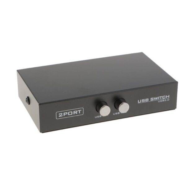 USB 2.0 Sharing Switch 2 Port for Printer Scanner