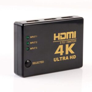 HDMI 3 Port Switch Splitter Switcher HDMI Switcher with Remote Control for HDTV PS3 DVD - TD-472H