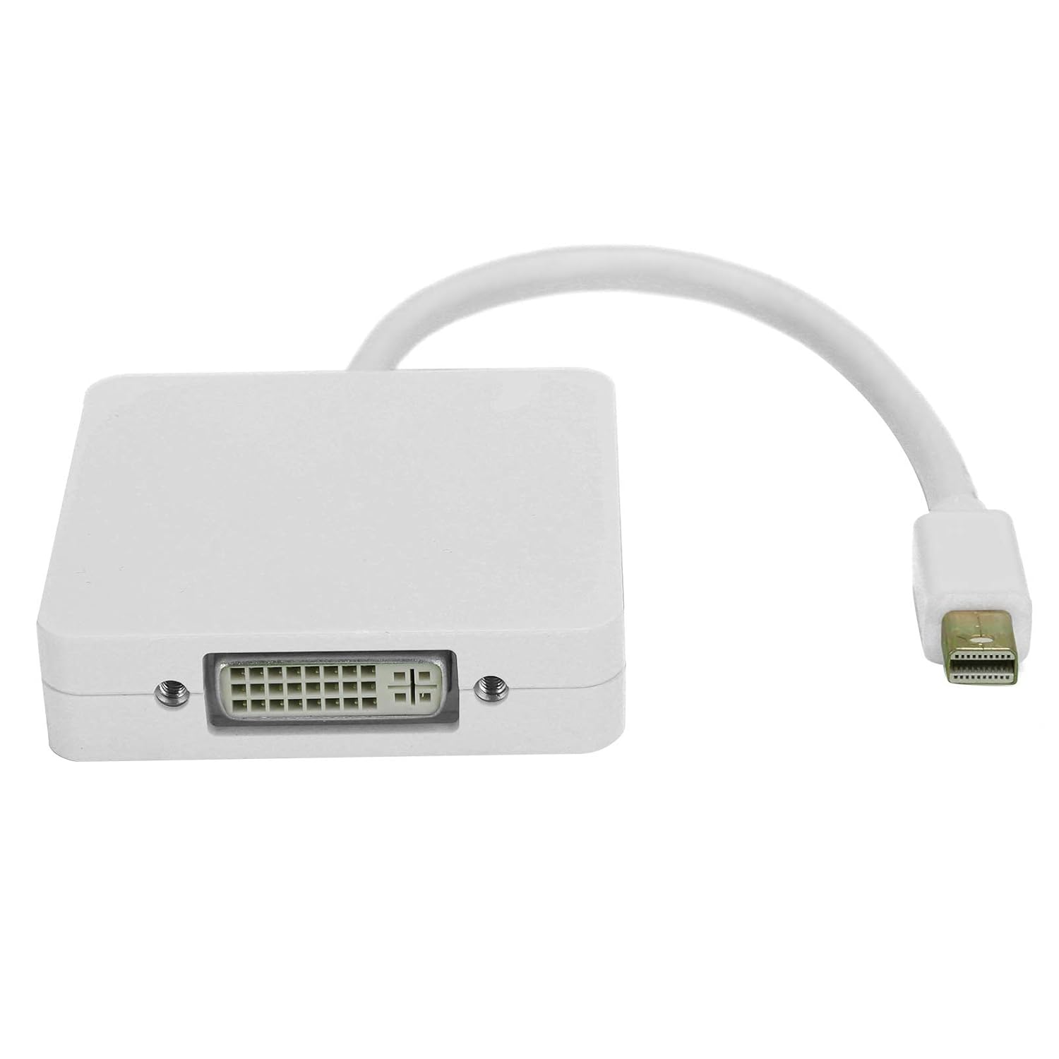 Displayport Video Adapter, Professional DP to DVI Converter Mini 1080P HD for TV for Computer for Projector - Image 5