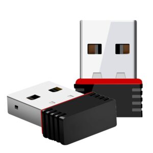 Wireless USB 2.0 Wireless 802.11N 300mbps for PC,Laptop,Desktop,USB WiFi Adapter300 MBPS Speed, Wireless Network Dongle for Desktop PC, Laptop