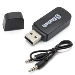 3.5mm Car Wireless Bluetooth Aux Audio Stereo Music Receiver Adapter Mic for PC USB Mp3 Speaker Car