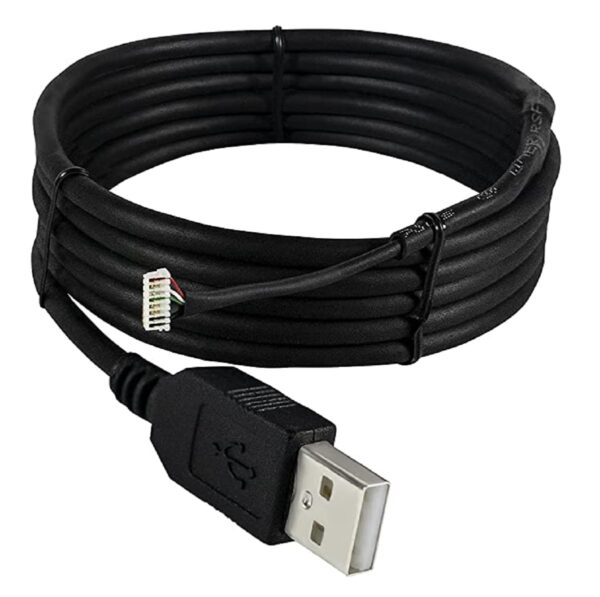 USB 2.0 morpho cable, morpho device cable for Mso 1300 E/E2/E3 Biometric Finger Print Scanner morpho USB cable (USB 2.0),Black