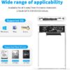 2.5 inch Sata HDD / SSD Hard Drive Enclosure USB 3.1 with Type C OTG Cable Internal Hard Disk Drive Case for External Portable Transparent Casing Computer Laptop (2.5- USB 3.1) - Image 2