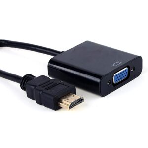 HDMI Male to VGA Female Video Cable Cord Converter Adapter 1080P for PC