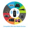 3.5mm Car Wireless Bluetooth Aux Audio Stereo Music Receiver Adapter Mic for PC USB Mp3 Speaker Car - Image 3