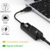 Ethernet Adapter, USB 3.0 to RJ45 Gigabit LAN Adapter 10/100/1000Mbps USB Network Adapter for Windows 10/8.1/8/7/XP/Vita, EPL-770UG (Pack of 1), Black - Image 6
