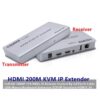 200 Meter KVM 3D HDMI Extender Cat6 KVM Over TCP/IP HDMI Extension Cable Ultra Clarity 2. 0 with Ethernet Up to 390ft Support 3D Full HD 1080P 2Pack with Sender and Receiver TD-434H - Image 5