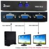 VGA 2 in 1 Out 2 Port VGA Switch Press Button Two Way VGA Video Switch for PC TV Monitor -Black - Image 5