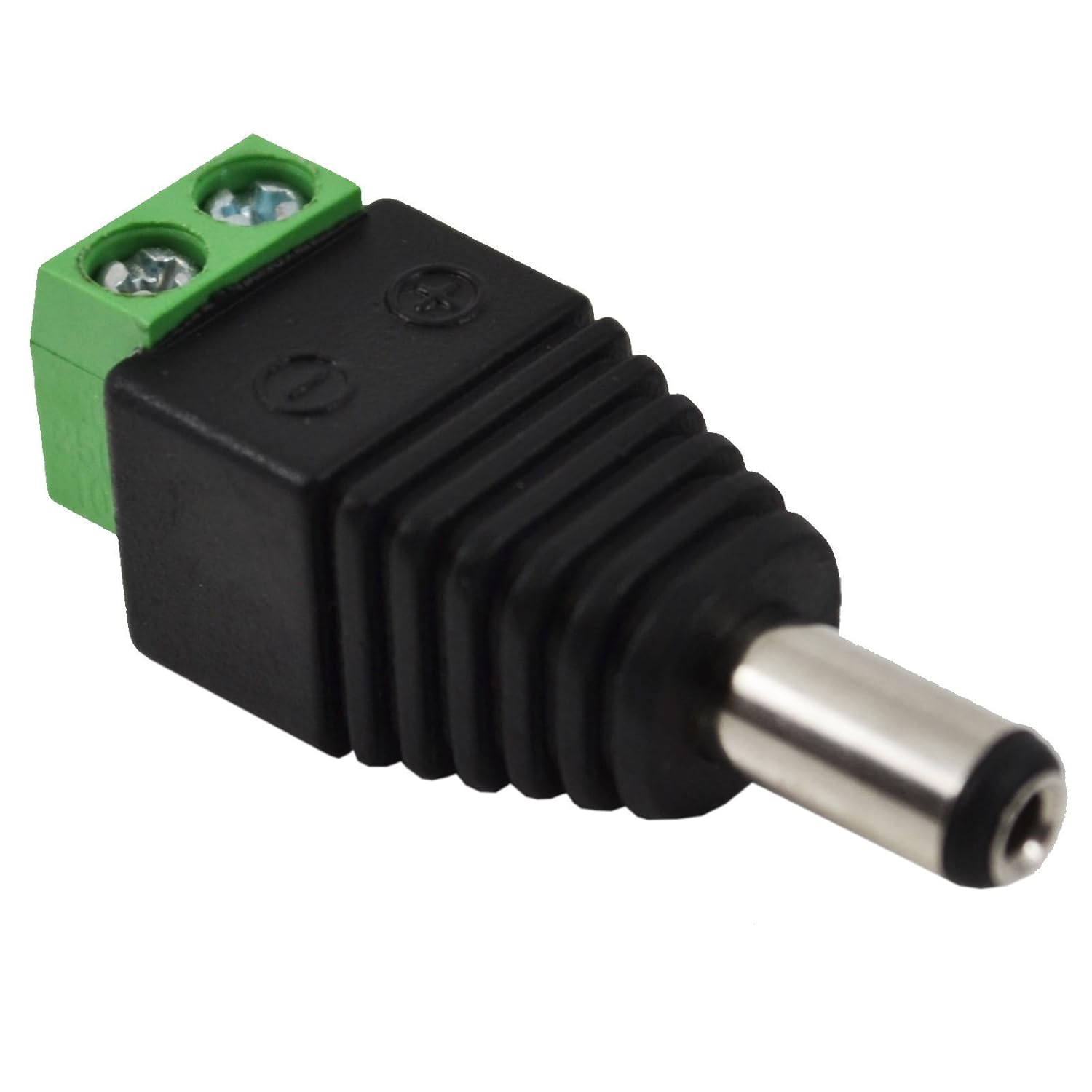 DC Pin Connector 12V DC Power Connector 5.5mm x 2.1mm Jack Socket for Led Strip, CCTV Security, Camera Cable Wire Ends Plug Barrel Adapter.