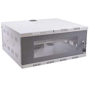 3U Rack CCTV/NVR/DVR Cabinet Box/Network Rack/CCTV Box Cabinet with Lock and Keys/Server Rack with Power Socket