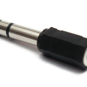 6.35mm Male to 6.35mm DUAL Female Stereo Headphone Audio Connector