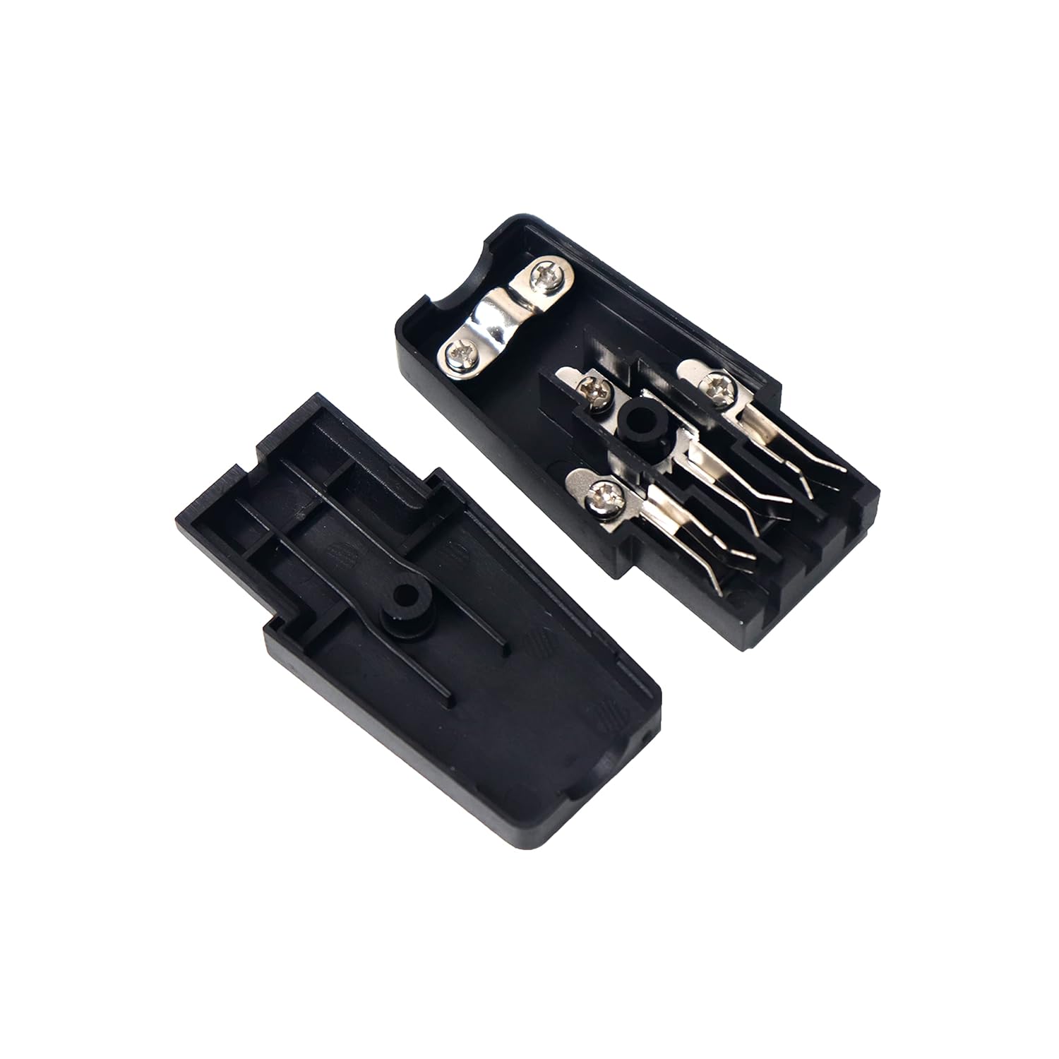 IEC320 C14 Male + C13 Female Inline Adapter Plug Power Socket Connectors 3 Pins Terminals Panel Mount,AC 250V 10A - Image 5