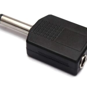 6.3MM MALE TO 2 X 6.3MM FEMALE 6.35mm Male to 6.35mm DUAL Female Stereo Headphone Auxiliary Audio Connector
