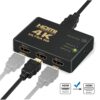 HDMI 3 Port Switch Splitter Switcher HDMI Switcher with Remote Control for HDTV PS3 DVD - TD-472H - Image 4