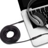 1.5 mtr Male to Female Stereo Aux Extension Cable 3.5 mm Compatible with Headphone, Mobile Phone, Car Stereo, Home Theatre & More - Image 2