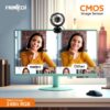 Digital Webcam with Built-in Mic & LED Lights, 30 FPS, Plug and Play USB Interface, Auto White Balance, for Video Calling, Live Streaming, Online Classes, Laptop/PC/TV - Image 4