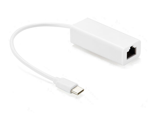 USB C to Ethernet Adapter, Type C to LAN RJ45, USB Type C to Ethernet Converter Supports LAN Speeds up to 1Gbps [USB 3.1 Gen 1] [Thunderbolt-3 Compatible]