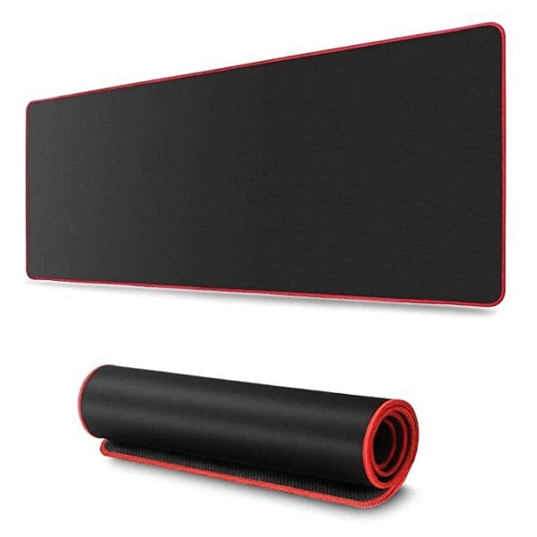 Large Mouse Pad, 600mmx300mm in Gaming Mouse Mat, Waterproof and Non-Slip Desktop Pad for Computer Keyboard,Black,XL
