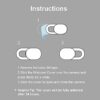 Laptop Camera Cover Webcam Cover Slider, Ultra Thin Slide Blocker for All Laptop PC Tablet (Pack of 6pcs) - Image 6