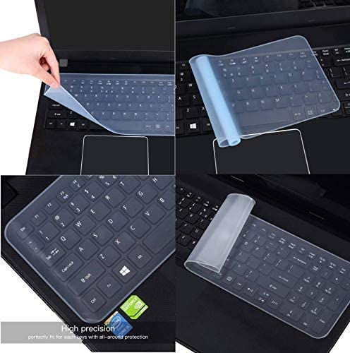 Universal Silicone 14 Inch” Laptop Keyguard Keyboard Protector, Keyboard Dust Cover, Keyboard Skin 14 Inch” keyguard - Image 6