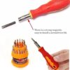 Screwdriver Set, Steel 31 in 1 with 30 Screwdriver Bits, Professional Magnetic Driver Set, for PC/Household/Furniture/Tablet/Game Console/Electronic Devices - Image 2